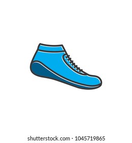 shoes vector icon 