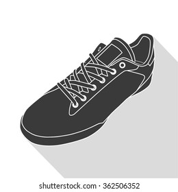 shoes vector icon