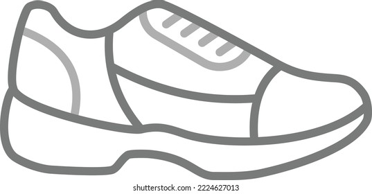 Icono vector de zapatos. Se puede usar para imprimir, móviles y aplicaciones web.
