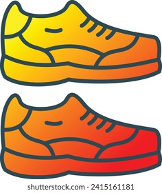 Shoes vector icon. Can be used for printing, mobile and web applications.
