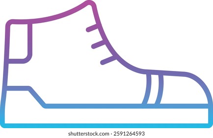 Shoes vector icon. Can be used for printing, mobile and web applications.