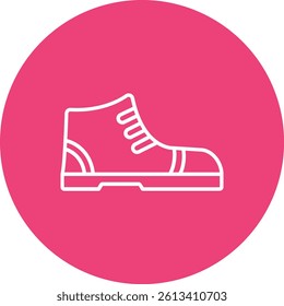 Shoes vector icon. Can be used for printing, mobile and web applications.
