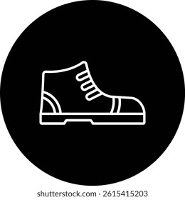Shoes vector icon. Can be used for printing, mobile and web applications.