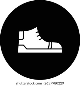 Icono de Vector de zapatos. Se puede utilizar para aplicaciones de impresión, móviles y de Web.