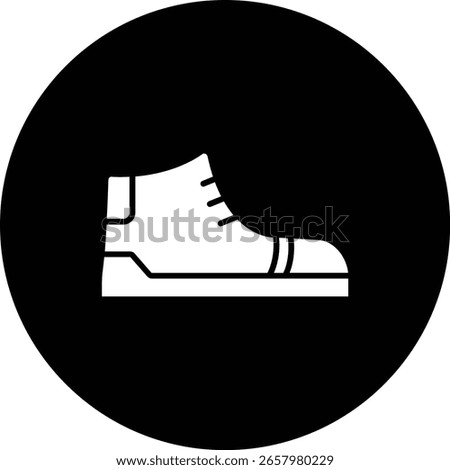 Shoes vector icon. Can be used for printing, mobile and web applications.