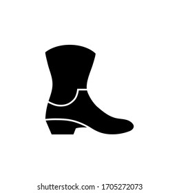  shoes vector icon isolated with white background. 