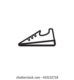 Shoes vector icon. Women's boots logo or silhouette isolated. Footwear sign or symbol