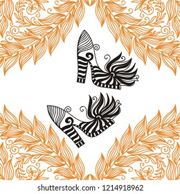 Shoes. Vector illustration