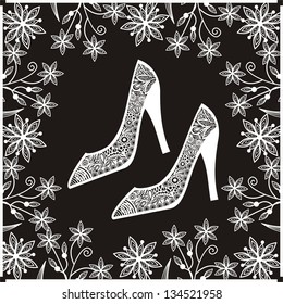 Shoes vector illustration