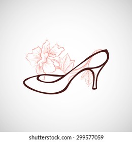 Shoes. Vector illustration