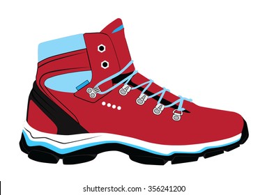 shoes. vector illustration
