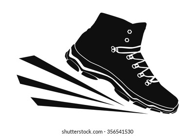 shoes. Vector illustration.