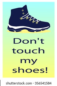 shoes. Vector illustration.