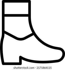 Shoes Vector illustration on a transparent background.Premium quality symmbols.Stroke vector icon for concept and graphic design.
