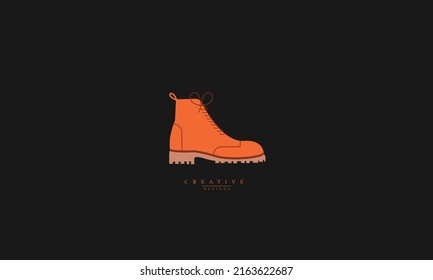 Shoes vector logo design template