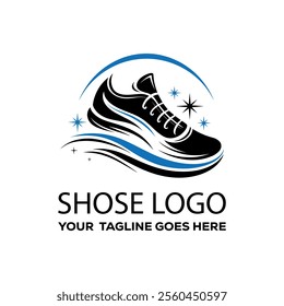 Shoes Vector Logo Design Template