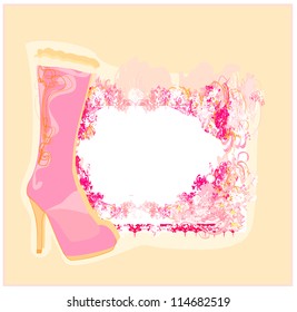  shoes vintage poster