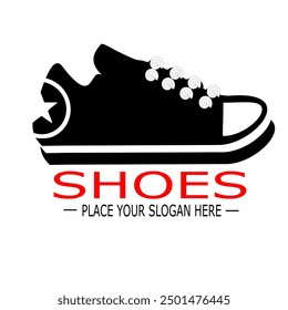 SHOES YOUR SLOGAN HERE TEMPLATE