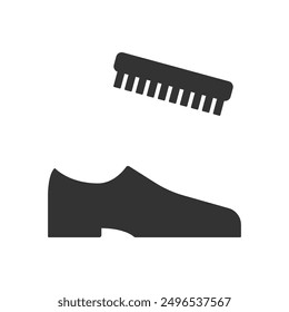 Shoeshiner icon isolated on white background. Public information symbol modern, simple, vector, icon for website design, mobile app, ui. Vector Illustration