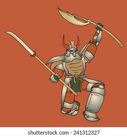Shogun vector illustration