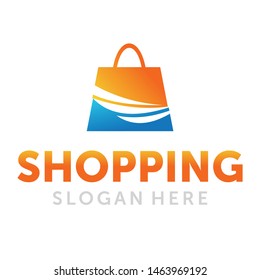 shooping and marketing logo vector