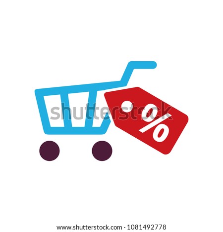 Shooping Sale Icon Design