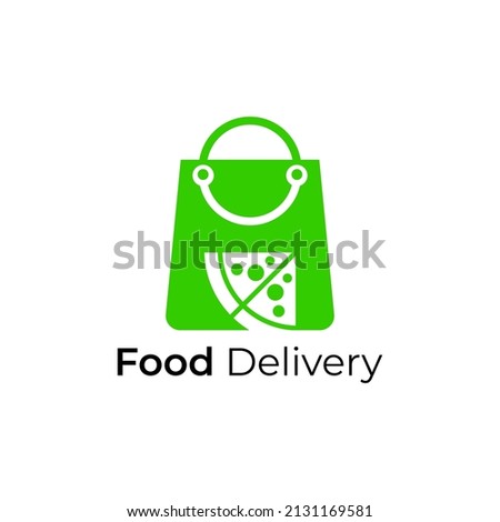 Shoopping store logo design vector