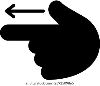 Shoot Icon Glyph Vector Illustration