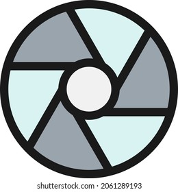 Bilddesign mit ausgefüllter Vektorgrafik 
