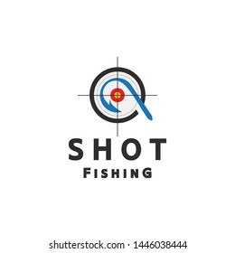 Shoot logo vector icon illustration