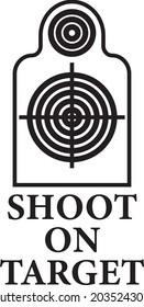 Shoot on Target Logo Design