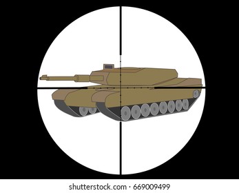 Shoot tanks in war.