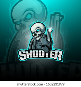 Shooter Esport Mascot Logo Design