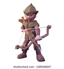 shooter polygon art