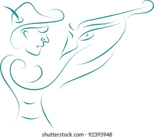 shooter sketch