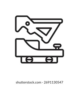 Ilustración vectorial de iconos de contorno de archivos adjuntos de disparo