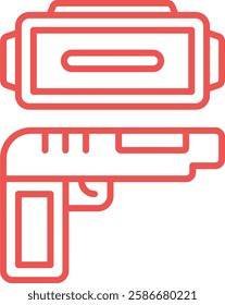Shooting Game vector icon. Can be used for printing, mobile and web applications.