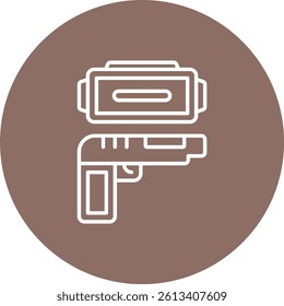 Shooting Game vector icon. Can be used for printing, mobile and web applications.
