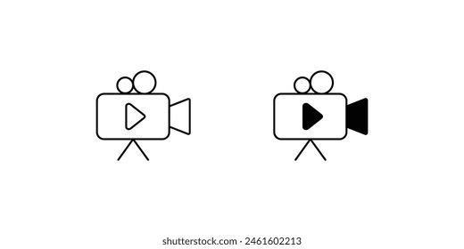 Shooting-Symbol mit weißem Hintergrund Vektorgrafik Stock-Illustration