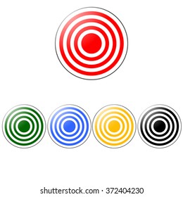 Shooting mark symbol