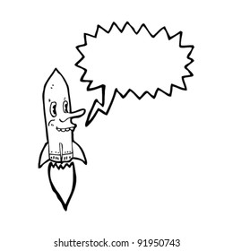 shooting missile cartoon