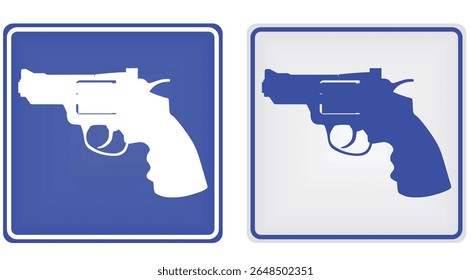 Schießstandzeichen. Vektorgrafik