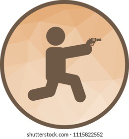 Shooting in sitting position