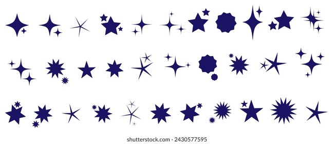 Estrella fugaz azul.
Estrella fugaz con un elegante rastro de estrellas sobre fondo blanco. Estrella festiva con chispas, polvo. Vector png.