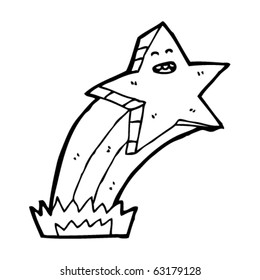 shooting star cartoon