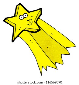 shooting star cartoon character