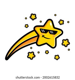 shooting star concept character design