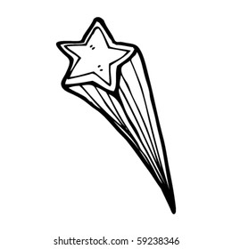 shooting star drawing