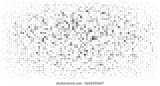 
Shooting star with an elegant star trail on a white background. Festive star sprinkles, powder. Vector illustration