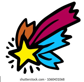 shooting star icon